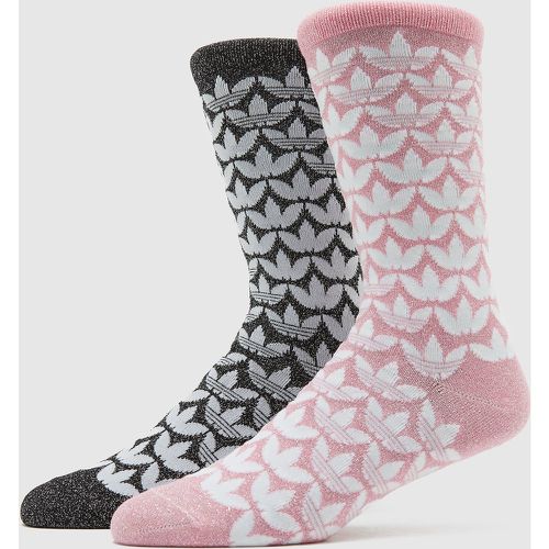 Monogram Full Glitter Crew Socks (2-Pack) - adidas Originals - Modalova