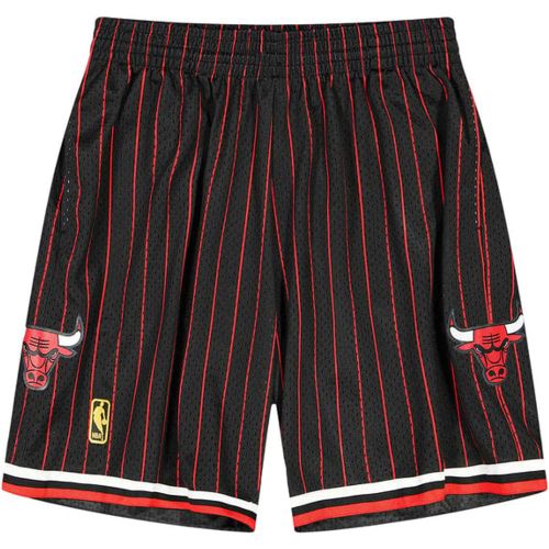 NBA Chicago Bulls Pantaloncini Nero - Mitchell And Ness - Modalova