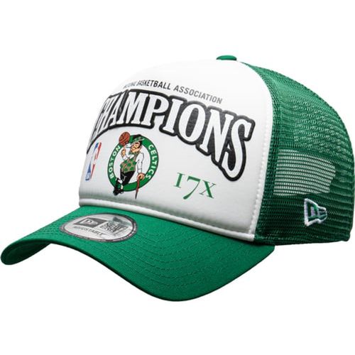 NBA BOSTON CELTICS LEAGUE CHAMPIONS TRUCKER CAP - new era - Modalova