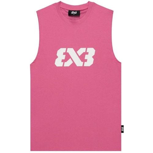 X3 Canottiera Donna Rosa - 3x3 - Modalova