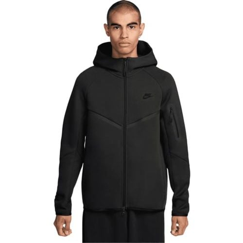 Tech Fleece Full-zip Windrunner Giacca Con Cappuccio Nero C010 - Nike - Modalova