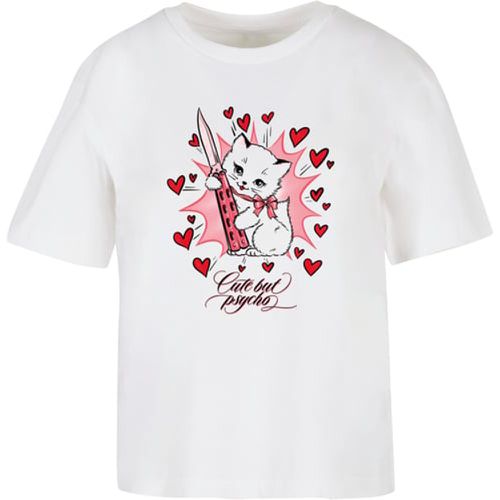 Psycho Kitty T-Shirt Women, bianco - mister tee - Modalova