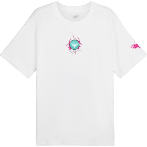 Melo Miami T-Shirt, bianco - Puma - Modalova