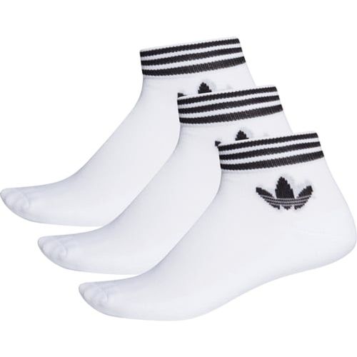 TREFOIL ANKLE SOCK, bianco/nero - adidas Originals - Modalova