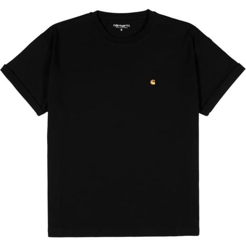 Chase F0svxx T-shirt Donna Nero - Carhartt WIP - Modalova