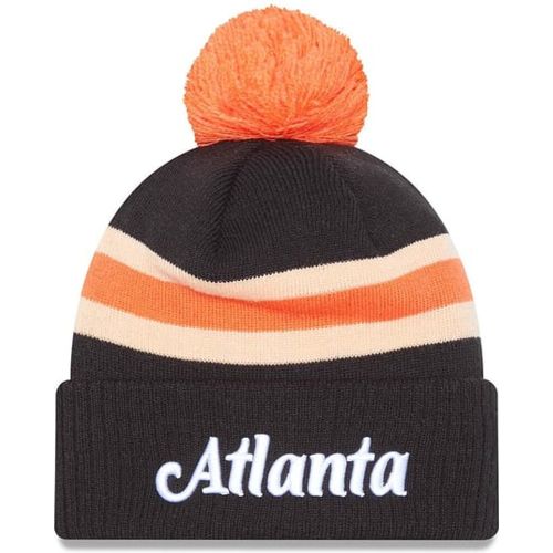 Atlanta Hawks Atlanta Hawks Beanie Cappellino Nero - new era - Modalova