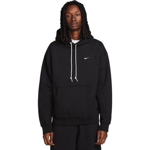 Fleece Solo Swoosh Hoody, nero/bianco - Nike - Modalova