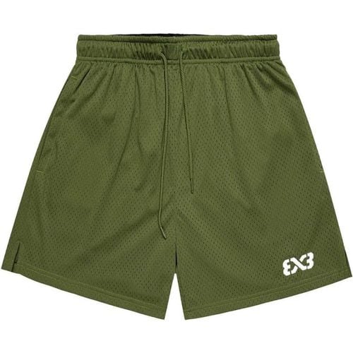 X3 Wide Mesh Pantaloncini Verde - 3x3 - Modalova