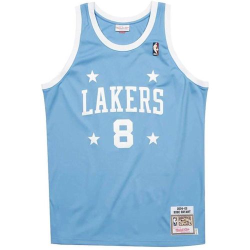 La Lakers NBA Los Angeles Lakers Authentic - Kobe Bryant 2005 - 06 Maglietta Blu - Mitchell And Ness - Modalova