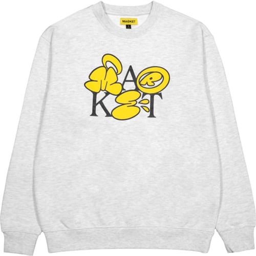 Bubble Letter Crewneck sweatshirt F0016 - Market - Modalova