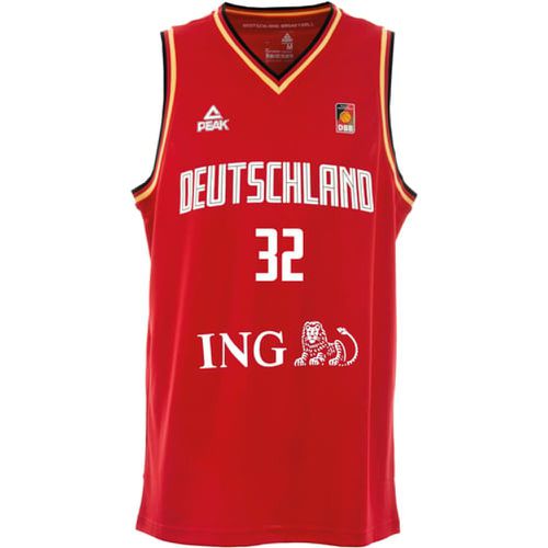 DBB Deutschland Basketball Jersey Johannes Thiemann - Peak - Modalova