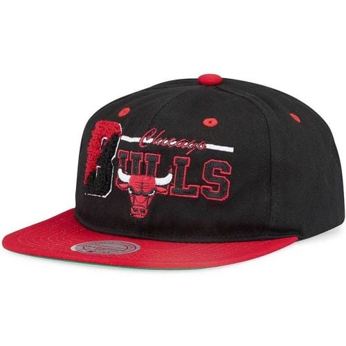 Chicago Bulls NBA Cb H V Snapback Cappello Nero - Mitchell And Ness - Modalova