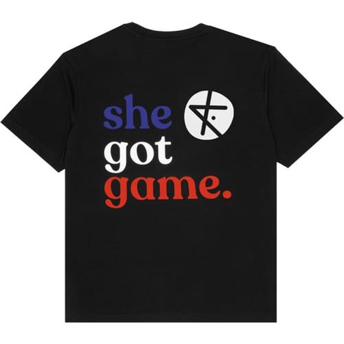 SHE GOT GAME STATEMENT T-SHIRT - FRANCE - Kickz - Modalova