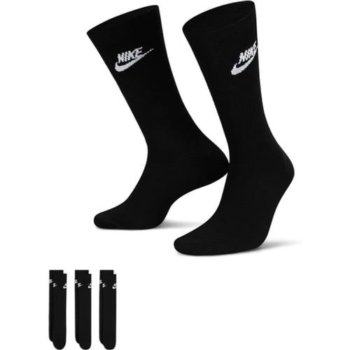 NSW EVERYDAY ESSENTIAL CREW SOCK, nero/bianco - Nike - Modalova