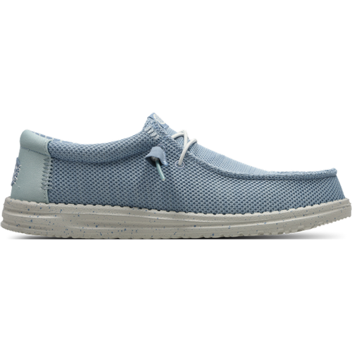 Wally Stretch Sox - Baskets, Bleu - Pointure 40 - Toile - HEYDUDE - Modalova