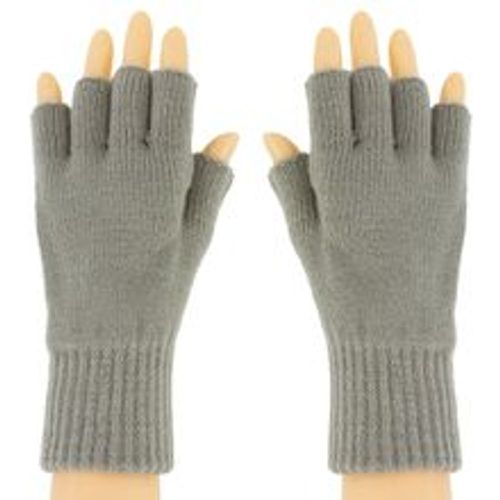 Strick-Handschuhe, hellgrau - buttinette - Modalova