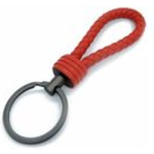 Rot) Handgewebter Lammleder-Schlüsselanhänger. Echtleder-Schlüsselanhänger - Fashion24 DE - Modalova