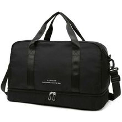 Reisetasche Sporttasche Handgepäck Tasche Weekender Bag (Schwarz) - Fashion24 DE - Modalova