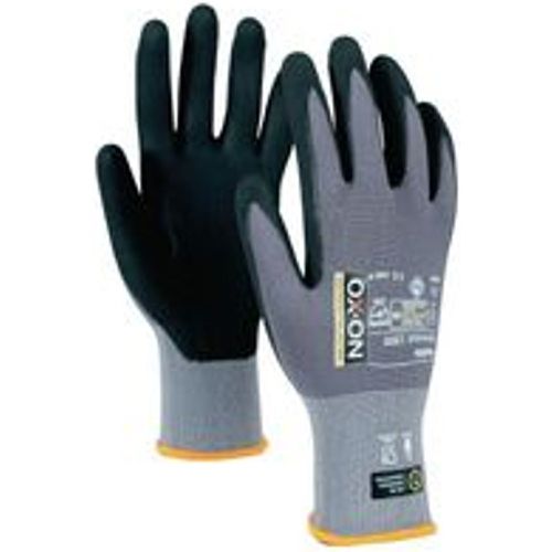 Handschuhe Flexible Advanced 1900 Größe 8 schwarz/hellgrau EN388 EN4 - Ox-on - Modalova