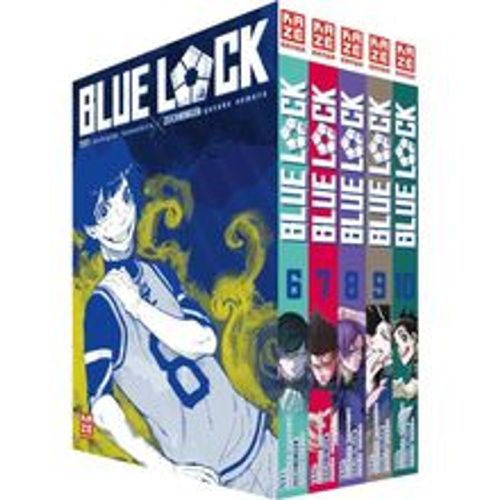 Blue Lock - Band 6-10 im Sammelschuber - Yusuke Nomura, Kartoniert (TB) - Fashion24 DE - Modalova