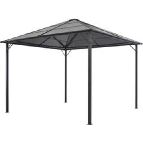 Gartenpavillon mit Dach Aluminium 3×3 m Anthrazit - VIDAXL - Modalova