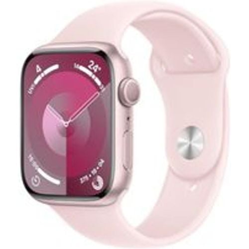 Watch Series 9 (2023) GPS + Cellular 45 mm - Aluminium Rosé - Sportarmband Rosé - Apple - Modalova