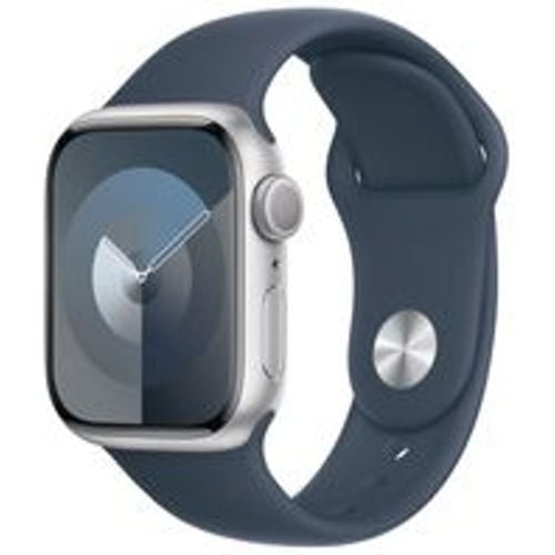 Watch Series 9 (2023) GPS 41 mm - Aluminium Silber - Sportarmband Blau - Apple - Modalova