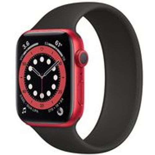 Watch Series 6 (2020) GPS + Cellular 40 mm - Aluminium - Sportarmband Schwarz - Apple - Modalova