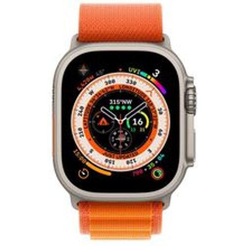 Watch Ultra (2022) GPS + Cellular 49 mm - Titan Titan Natur - Alpine loop Orange - Apple - Modalova