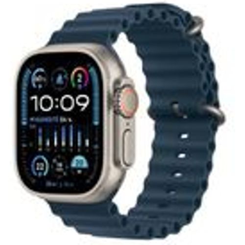 Watch Ultra 2 (2023) GPS + Cellular 49 mm - Titan Titan Natur - Ocean Armband Blau - Apple - Modalova