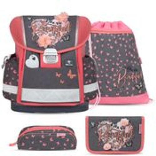 Rucksack Classy ergonomisches Schulranzen-Set 4-Teile "Bloomy Blossom" - Belmil - Modalova