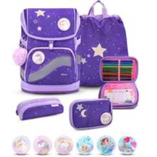 Rucksack Smarty Plus Premium Schulranzen Set 5-t. Dahlia Federtasche - Belmil - Modalova