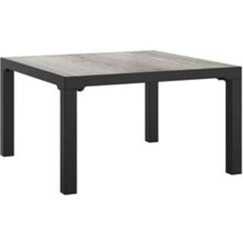 Garten-Couchtisch Grau 55x55x31 cm dpc und Stahl - VIDAXL - Modalova