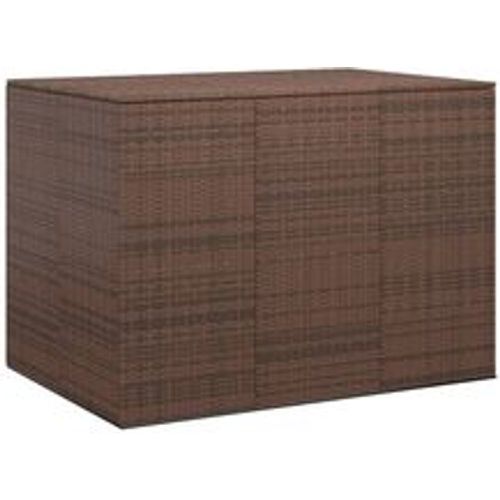 Garten-Kissenbox pe Rattan 145x100x103 cm Braun - VIDAXL - Modalova