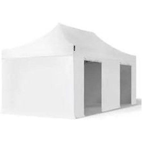 X6m Aluminium Faltpavillon, inkl. 4 Seitenteile, weiß - (578688) - TOOLPORT - Modalova