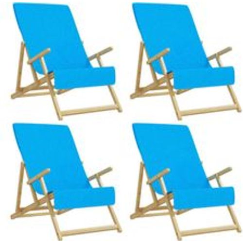 Strandtücher 4 Stk. Türkis 60x135 cm Stoff 400 gsm - VIDAXL - Modalova