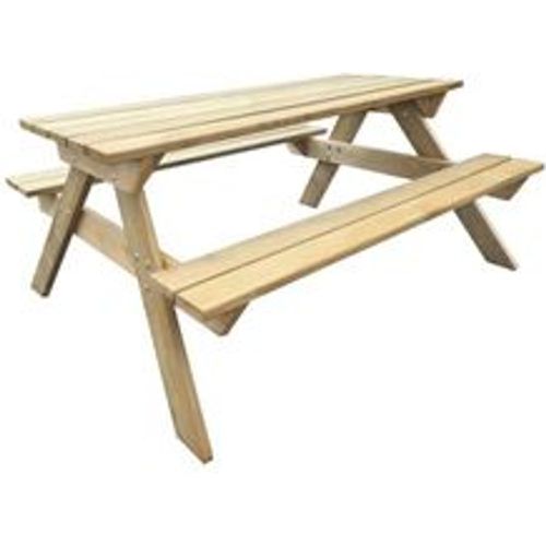 Picknicktisch 150x135x71,5 cm Holz - VIDAXL - Modalova