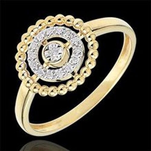 Edenly Ring Fleur de Sel - Kranz - Gelbgold - Fashion24 DE - Modalova