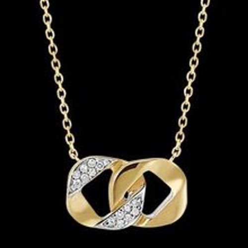 Edenly Halskette Auge des Orients - Lia - Gelbgold, 9 Karat, mit Diamanten - Fashion24 DE - Modalova