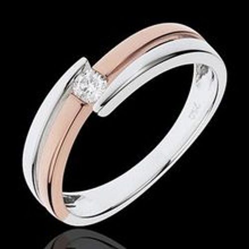 Edenly Ring Kostbarer Kokon - SalomÃ© - RosÃ©gold - Diamant 0.10 Karat - 18 Kar - Fashion24 DE - Modalova