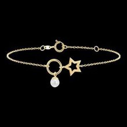 Edenly Armband FÃ¼lle - Stern - 9 Karat Gelbgold und Perle - Fashion24 DE - Modalova