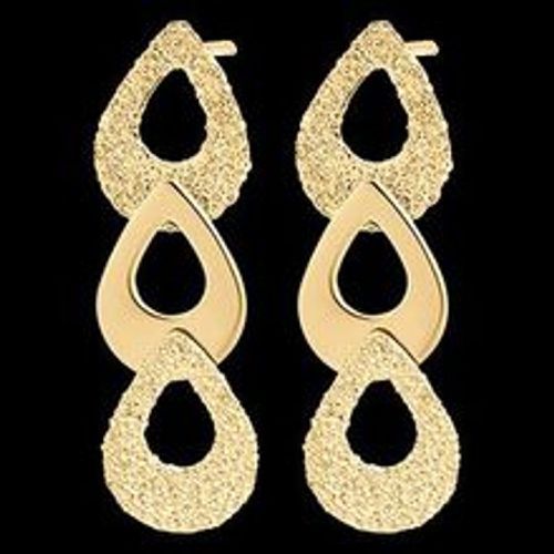 Edenly Ohrstecker Frische - Trio Pira - 9 Karat Gelbgold - Fashion24 DE - Modalova