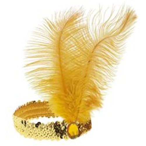 Haarband "Feder", gold - buttinette - Modalova