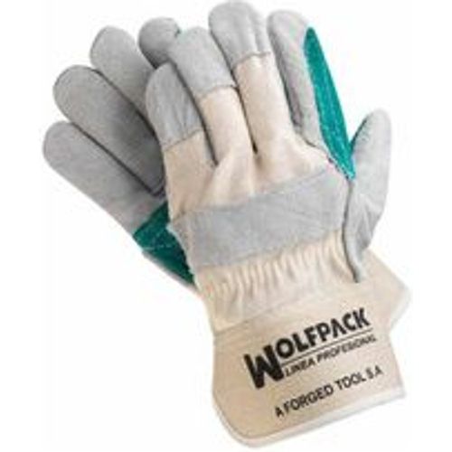 Amerikanische Handschuhe mit verstärkter Handinnenfläche aus Spaltleder (Paar) - WOLFPAK - Modalova