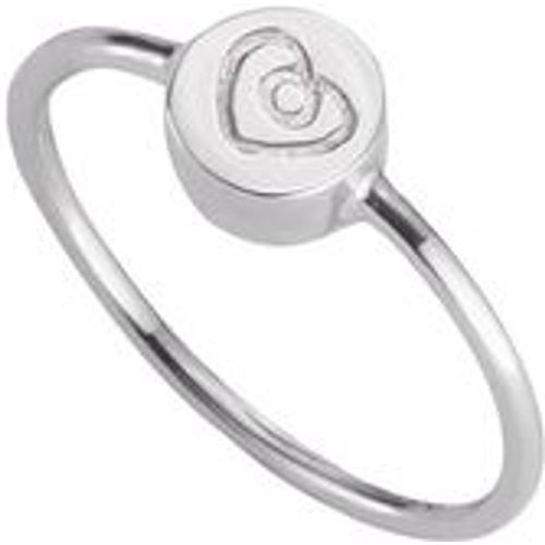 Ring 925/- Sterling Silber ohne Stein glänzend (Größe: 058 (18,5)) - CAI - Modalova