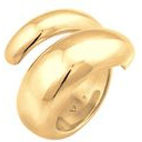 Ring Wickelring Glänzend Modern Statement 925 Silber (Farbe: , Größe: 60 mm) - NENALINA - Modalova
