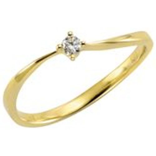 Ring 585 Gold Brillant 0,07ct - OROLINO - Modalova