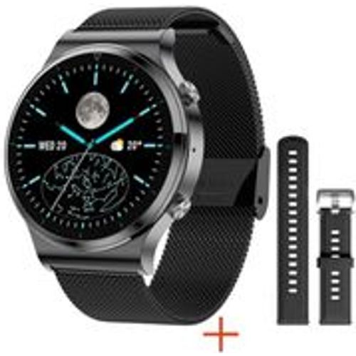 TPFNet Smart Watch / Fitness Tracker IP68 für Damen & Herren - Milanaise Armband - Android & IOS - Silber - Fashion24 DE - Modalova