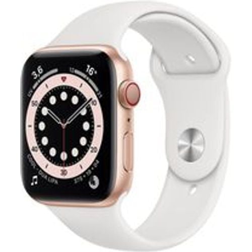 Watch Series 5 (2019) GPS 44 mm - Aluminium - Sportarmband Weiß - Apple - Modalova