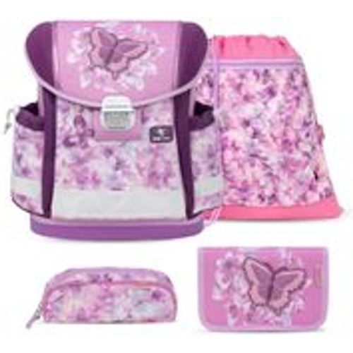 Rucksack ergonomisches Schulranzen-Set 4-Teile "Chic Charms" Brustgurt - Belmil - Modalova